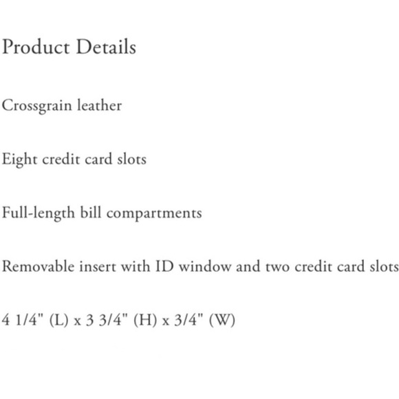 Coach “Dark Denim” color Compact ID wallet - Picture 7 of 7